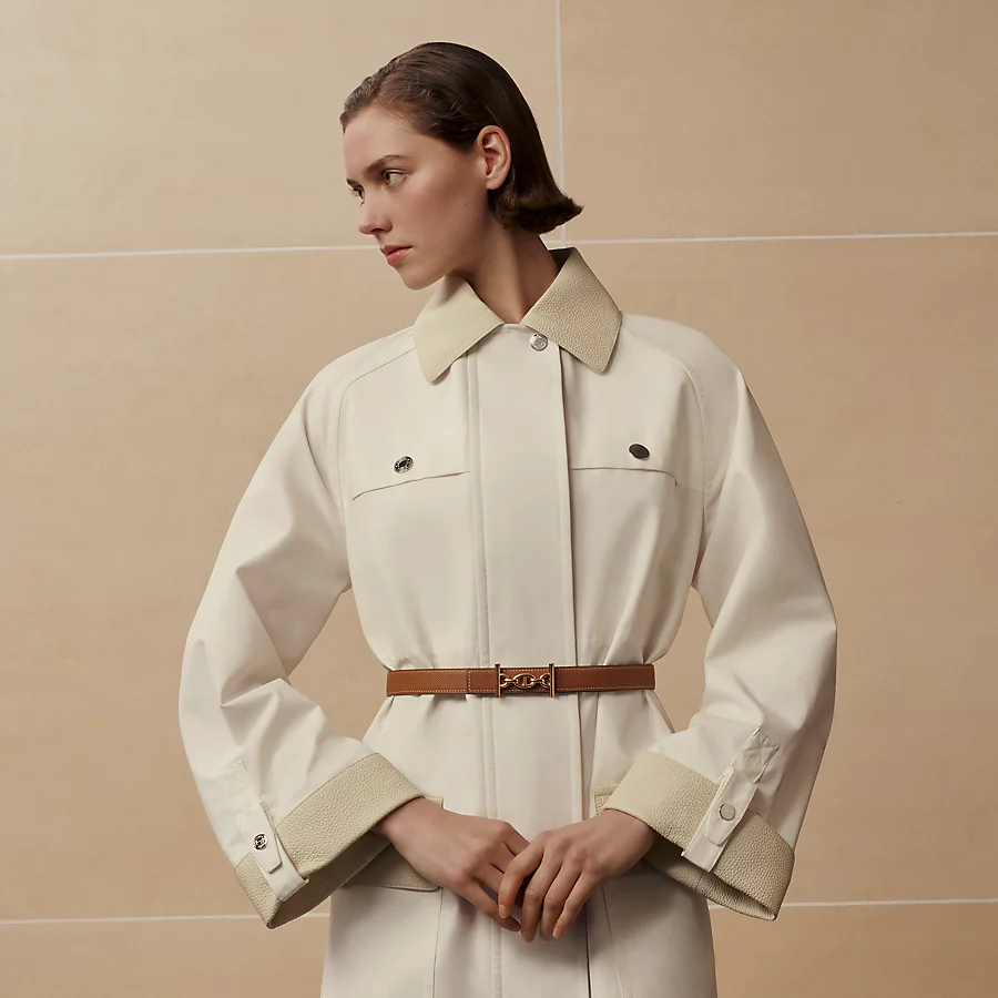 Lagune belt buckle & Reversible leather strap 24 mm - Image 3